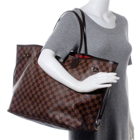 louis vuitton neverfull damier ebene gm